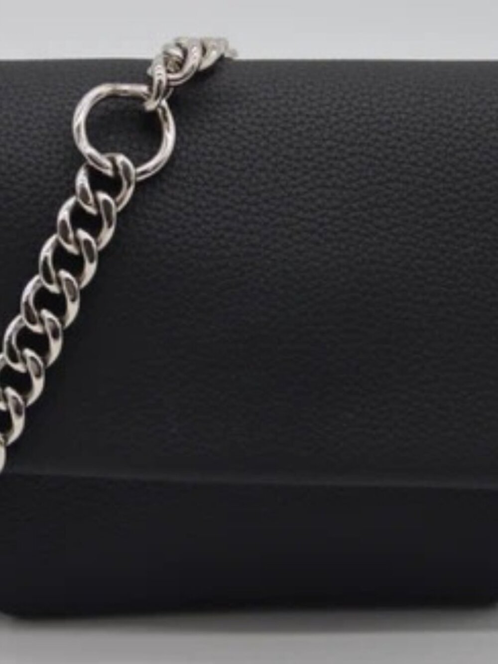Hermes Taurillon Novillo Opli 24 Chain Shoulder Bag - Black